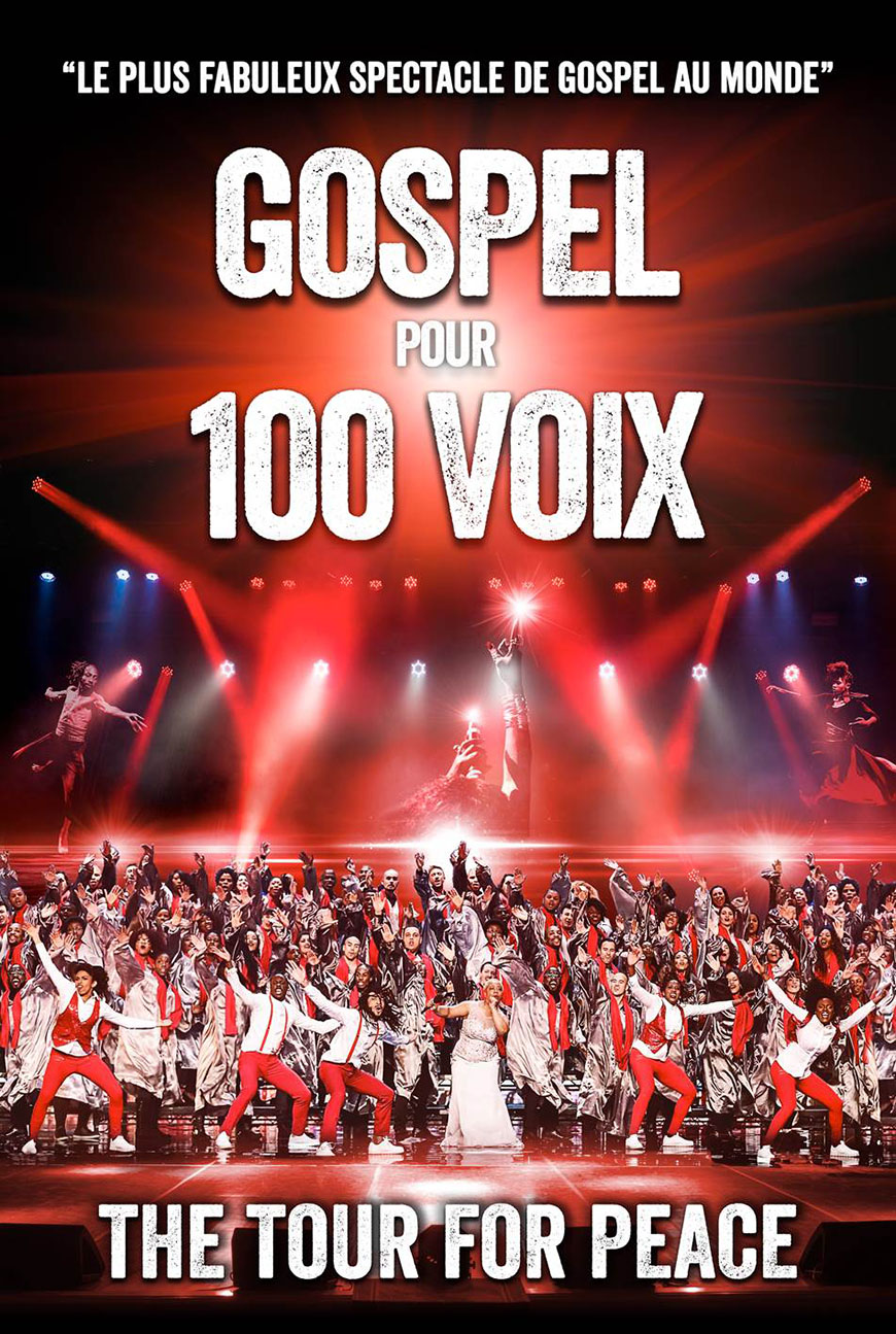 Spectacle Gospel pour 100 voix au Zénith de Dijon Voyages Girardot