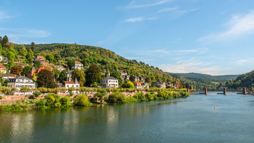 Heidelberg, Rhin