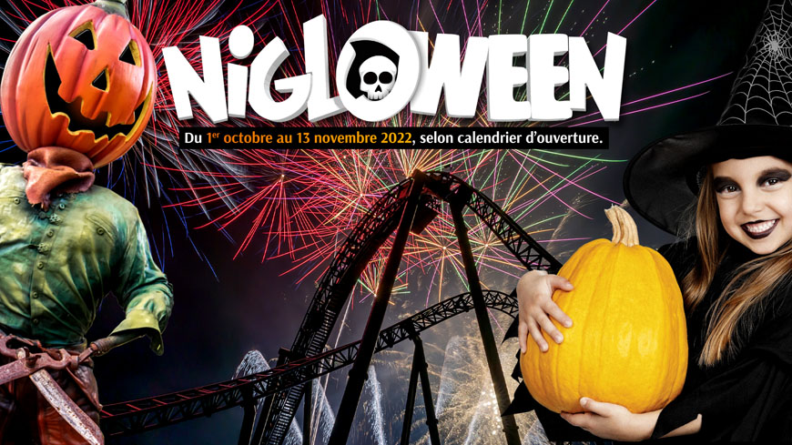 Halloween à Nigloland - Voyages Girardot, l'Agence de tous vos voyages !