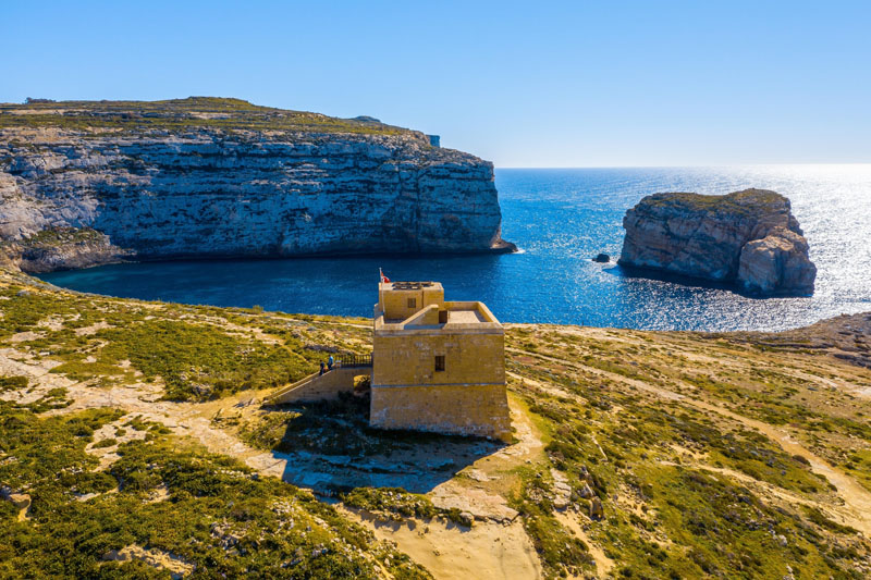 Fungus Rock, Île de Gozo - Malte