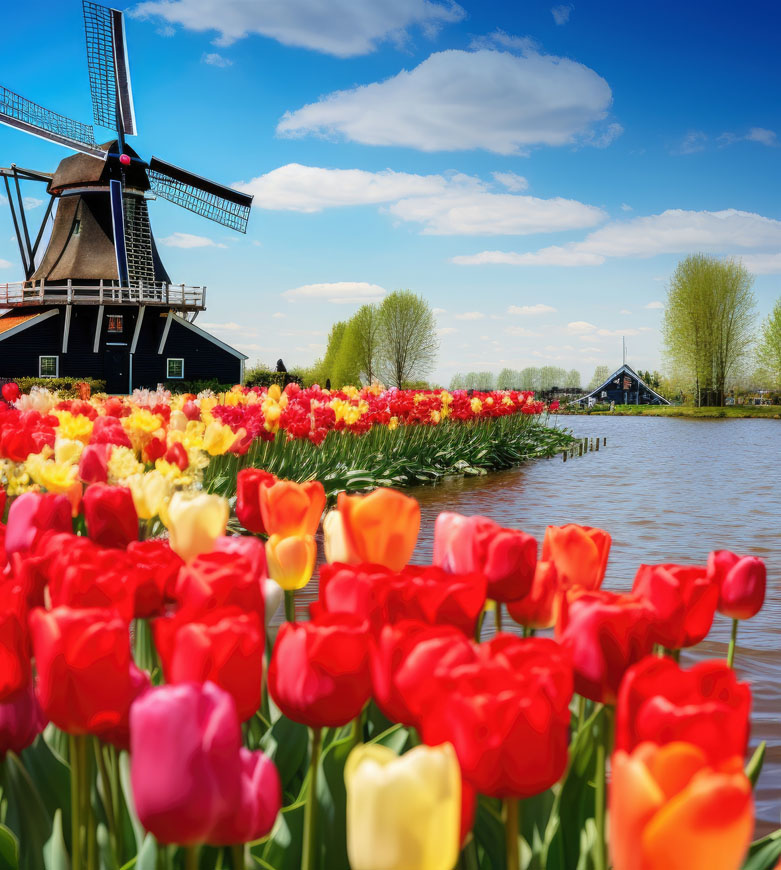 Les plus beaux jardins de Hollande et de Belgique