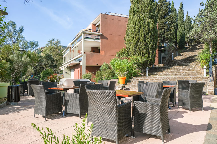 Terrasse du bar