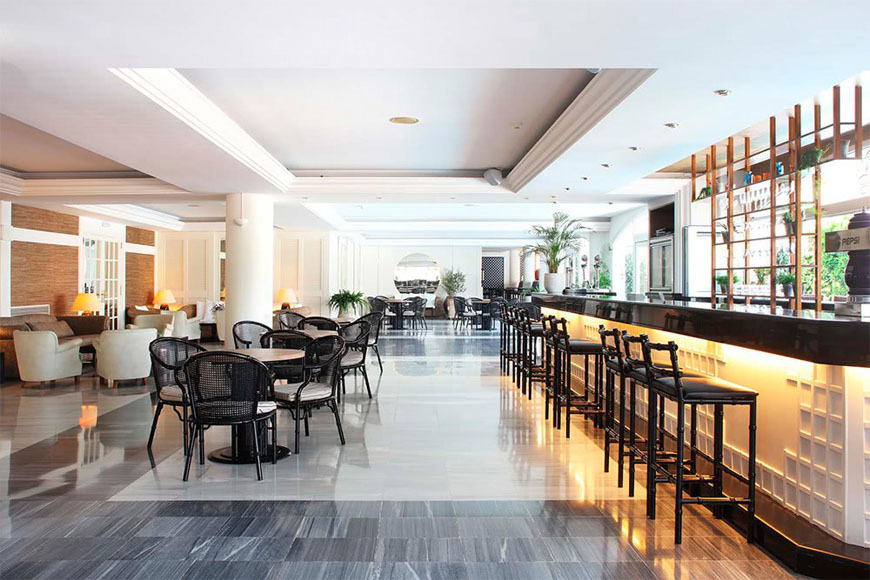 Installations de l'hôtel Augusta Club