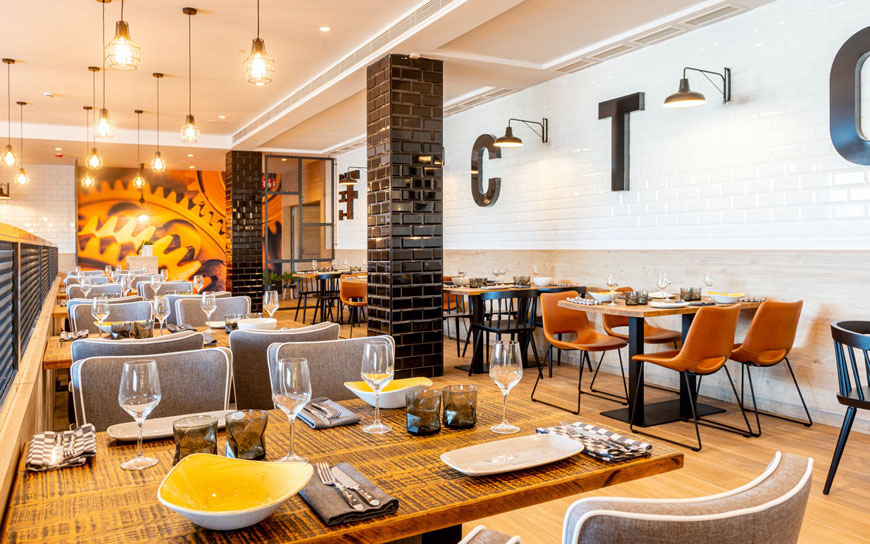 Restaurant de l'hôtel Azure Club