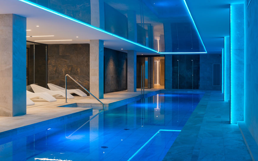 Espace spa de l'hôtel Azure Club