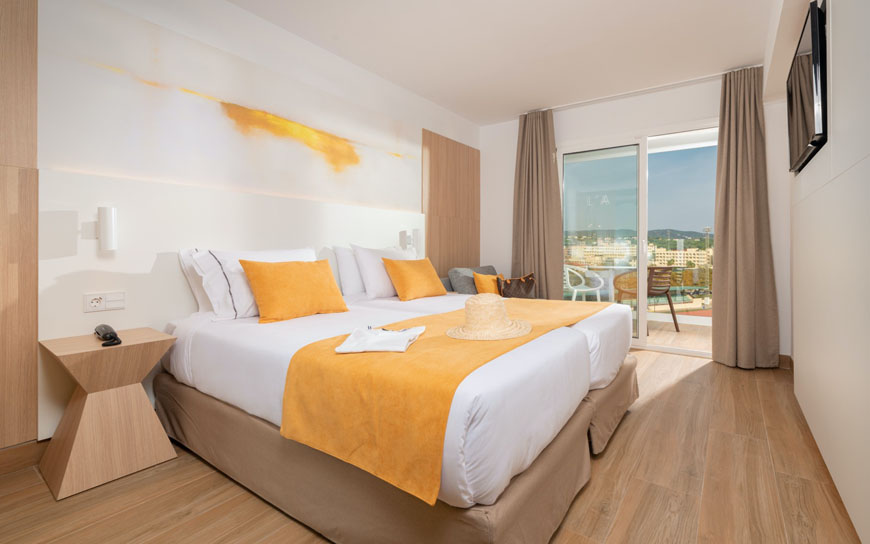 Chambre standard de l'hôtel Azure Club