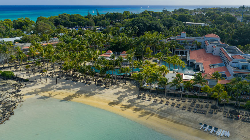 Vue du Mauricia Beachcomber